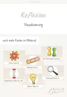 Vorschau - Poster - Reflexionskarten / Reflexion / Nachdenkzeit (beige) - Deckblatt