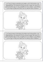 Vorschau - Arbeitsblätter - Winter Miniheft: Lesen und Malen – Differenzierte Aufgaben - Seite 3