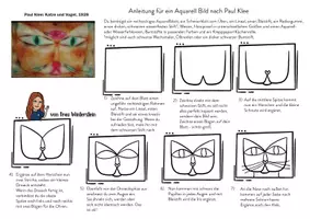 Vorschau - Mal- und Bastelvorlagen - Paul Klee: Ausmalbild und 2 Anleitungen zu seinen Kunstwerken - Seite 3