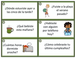 Vorschau - Aufgabenkarten - Spanische Aufgabenkarten: 24 Verben: Pretérito - Deckblatt