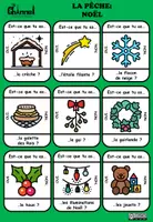 Aperçu - Jeux - VOCABULAIRE DE NOËL - Jeu de pêche (Paires) - Page 2