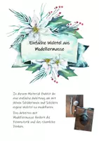 Vorschau - Mal- und Bastelvorlagen - Winterwichtel aus Modelliermasse - Seite 1