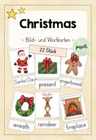 Vorschau - Bildkarten - Christmas - Bild- und Wortkarten Aushang - Deckblatt