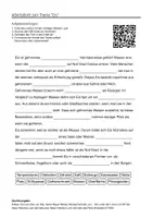 Vorschau - Arbeitsblätter - Arbeitsblätter zum Thema "Eis" + Lösung & MP3 + Infografik - Deckblatt