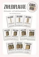Vorschau - Poster - Zahlenposter/Zahlenplakate - wachsendes Materialpaket (1./2./3./4. Klasse) - Seite 1