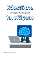Vorschau - Stundenentwürfe - Lernreihe - Künstliche Intelligenz verstehen & erlernen - Deckblatt