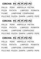 anteprima - Esercizi - PA PE PI PO PU - Pagina 1