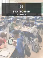 Vorschau - Stationenlernen - Bericht Jgst. 5-7 (Stationenarbeit Aktiv/Passiv Lösung) - Deckblatt