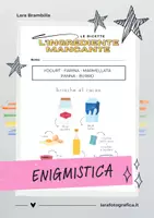 anteprima - Esercizi - ENIGMISTICA RICETTE ITALIANE | VOL 1 - Pagina di copertina