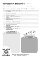 Vorschau - Arbeitsblätter - Feedbackbogen für Lehrkräfte 🌱🪴🌳 - Seite 2