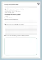 Vista previa - Hojas de trabajo - COMPRENSIÓN LECTORA - página 2