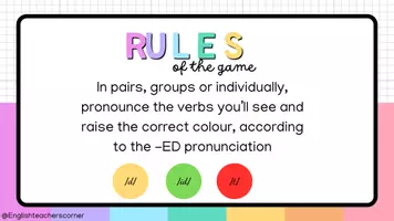 Vista previa - Juegos / Gamificación - Phonetics - The -ed challenge - página 3