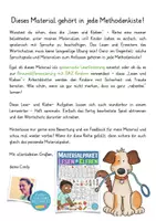 Vista previa - Hojas de trabajo - HAUSTIERE Lesen und Kleben Deutsch / Alemán - página 1