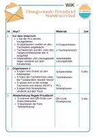 Vorschau - Stundenentwürfe - WiK - Materialpaket Privatbrief (Erarbeitung - Übung - Wdh. - Probearbeit) - Seite 2