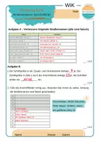 Vorschau - Klassenarbeiten - WiK - Straßennamen und Anschriftenfeld Wiederholung und Probearbeit - Seite 3