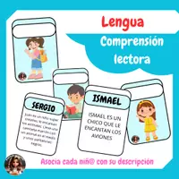 Vista previa - Juegos / Gamificación - Lengua: Descripción y asociación - Portada