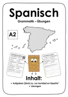 Vorschau - Arbeitsblätter - La Navidad en España (Quiz). Fragen zu einem Youtube-Video - Deckblatt