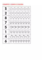anteprima - Esercizi - CONTARE DA 1 A 10 IN CLASSE PRIMA - Pagina 2