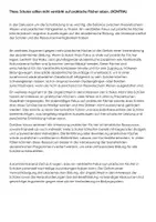 Vorschau - Klassenarbeiten - Klassenarbeit lineare Erörterung - Klasse 8 (Bewertung+Erwartung) - Seite 3