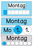 Vorschau - Poster - Tafelmaterial - Wochentage - Seite 2