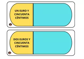 Vista previa - Hojas de trabajo - Matemáticas: monedas y billetes - página 2