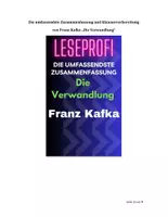 Vorschau - Test - Franz Kafka „Die Verwandlung“ - Die umfassendste Zusammenfassung und Klausurvorbereitung - Seite 1