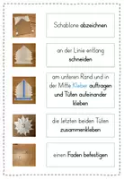 Vorschau - Mal- und Bastelvorlagen - weihnachtliche Papiersterne: Anleitung und Vorlagen - Seite 1