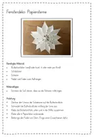 Vorschau - Mal- und Bastelvorlagen - weihnachtliche Papiersterne: Anleitung und Vorlagen - Seite 2