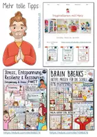 Vorschau - Spiele - 15 Brain Breaks / Winterzauber ✨ PAKET Achtsamkeit, Meditation & Spiele - Seite 2