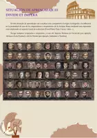 Vista previa - Unidades / Secuencias / Situaciones de Aprendizaje - Latín 4º ESO Situación de Aprendizaje 3 Emperadores - Portada