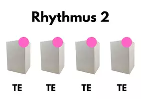 Vorschau - Arbeitsblätter - Cajon-Rhythmen in Bildern (mit Lern-Aufgaben) - Seite 2
