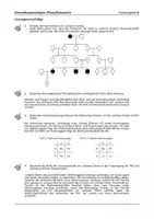 Vorschau - Arbeitsblätter - Stammbaumanalyse am Beispiel der Phenylketonurie - Arbeitsblatt inkl. Lösungen - Seite 2