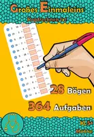 Vorschau - Aufgabenkarten - 🖍️ 28 Einmaleins-Bögen zum Laminieren & Üben (großes 1x1) - Deckblatt