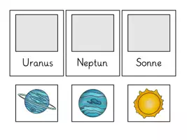 Vorschau - Stationenlernen - Kamera Ergänzungskarten Planeten - Seite 3