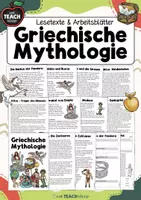 Vorschau - Arbeitsblätter - Antikes Griechenland - Mythologie - Deckblatt