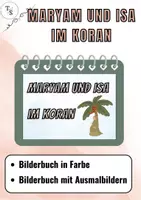 Vorschau - Mal- und Bastelvorlagen - Maryam und Isa im Koran - Bilderbuch - Deckblatt