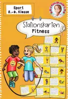 Vorschau - Fördermaterial/Inklusion - Fitness Stationskarten | Sportunterricht - Deckblatt