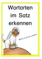 Vorschau - Fördermaterial/Inklusion - Wortarten erkennen 2 - Deckblatt