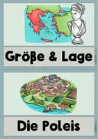 Vorschau - Stationenlernen - Antikes Griechenland - Tafel- & Zusatzmaterial - Seite 1