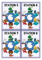 Vorschau - Bildkarten - TAGESABLAUF Stationskarten - Seite 3