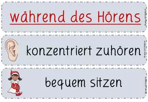 Vorschau - Poster - Visualisierung Zuhörstrategien für Klasse 1-6 - Seite 3