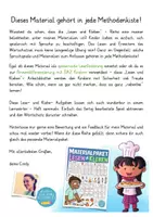 Vorschau - Arbeitsblätter - Kochen und Backen - Lesen und Kleben Deutsch Grundschule und DAZ - Seite 1