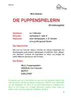 Vorschau - Text - Mini-Szenen: DIE PUPPENSPIELERIN (Einzelausgabe) - Seite 3
