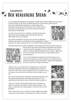 Vorschau - Arbeitsblätter - Materialpaket "Geschichten zu Weihnachten": Lesetexte, Aufgaben, Suchsel und Texterfassung - Seite 1