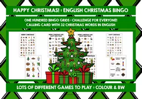 Vorschau - Spiele - ENGLISH CHRISTMAS BINGO GAMES - Seite 1