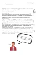 Vorschau - Klassenarbeiten - Klassenarbeit_diskontinuierlicheTexte - Deckblatt