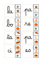 Aperçu - Cartes / Images - Les syllabes d'attaque - Page de couverture
