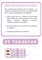 Vista previa - Juegos / Gamificación - EL SUSTANTIVO- TARJETAS - página 1