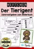 Vorschau - Arbeitsblätter - Der Tierigent – Heftchen & Unterrichtsmaterial Grundschule (Klasse 2–3) | Musik, Orchester & Instrumente - Deckblatt