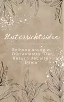 Vorschau - Unterrichtsreihen - Reihenplanung Der Besuch der alten Dame - Deckblatt